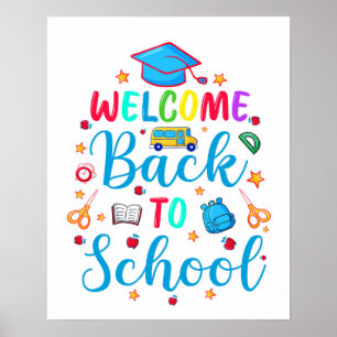 Poster Bem-Vindo À Escola