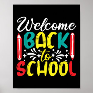 Poster Bem-Vindo À Escola - Primeiro Dia Na Escola 2022