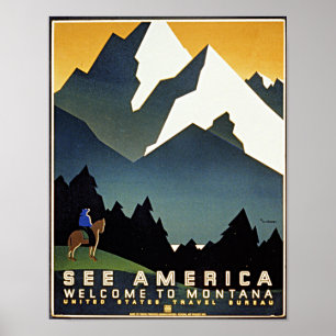Poster Bem-vindo a Montana,