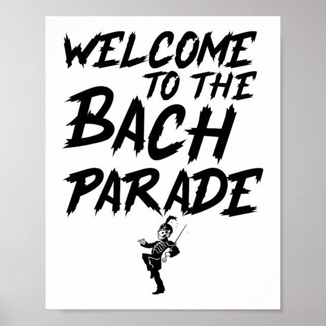 Poster Bem-Vindo Ao Bach Parade Bride Squad Gothic Bach (Frente)