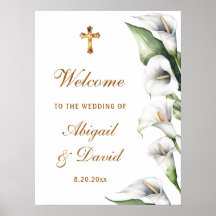 Bem-vindo ao Casamento Religioso de Lírios Calla