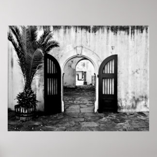 Poster "Bem-vindo ao Castelo da Boa Esperança" Arte JTG