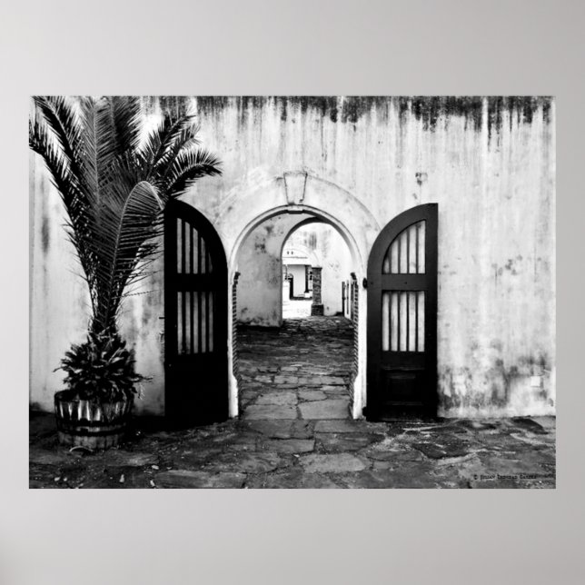 Poster "Bem-vindo ao Castelo da Boa Esperança" Arte JTG (Frente)