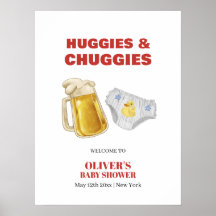 Bem-vindo ao Churrasco de Cerveja e Fraldas Huggie