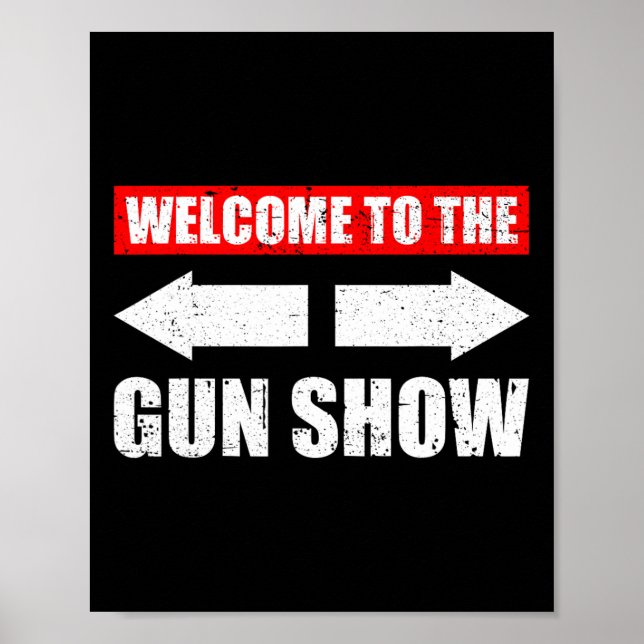 Poster Bem-Vindo Ao Espetáculo De Arma De Pesos, Gym Funn (Frente)