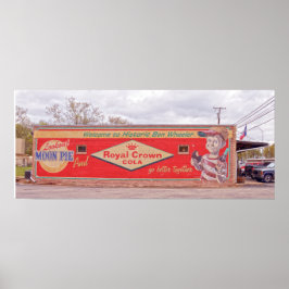 Poster Bem-vindo ao histórico símbolo Ben Wheeler 24x10