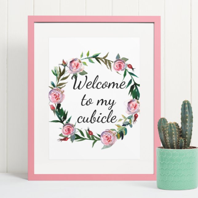 Poster Bem-vindo ao meu Trabalho de Carteira (Criador carregado)