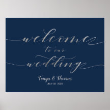 Bem-vindo ao nosso Sinal de Caligrafia Silver Swas