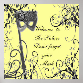 Pôster Bem-vindo ao Palácio