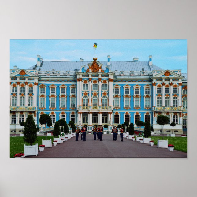 Poster Bem-vindo ao Palácio de Catherine, Rússia (Frente)