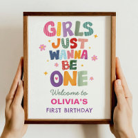 Bem-vindo ao Primeiro Aniversário Meninas Querem S