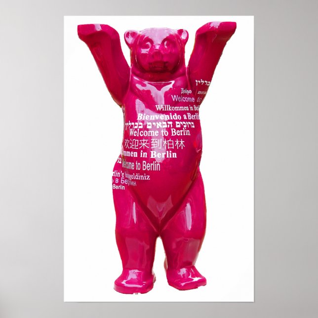 Poster Bem-vindo ao Urso Branca de Berlim (Frente)