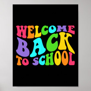 Poster Bem-vindo Byck à Escola 1º Dia de Aula Alunos 