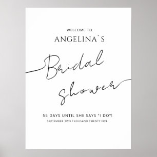 Poster BEM-VINDO PARA Chá de panela