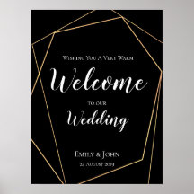 Bem-vindos à nossa Geometria Dourada Negra