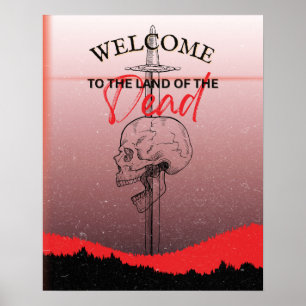 Poster Bem-vindos à terra do morto