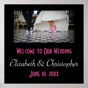 Poster Bem-vindos ao nosso Tema do Diner Retro para Anos