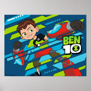 Poster Ben 10 Transformação de DNA em estouro