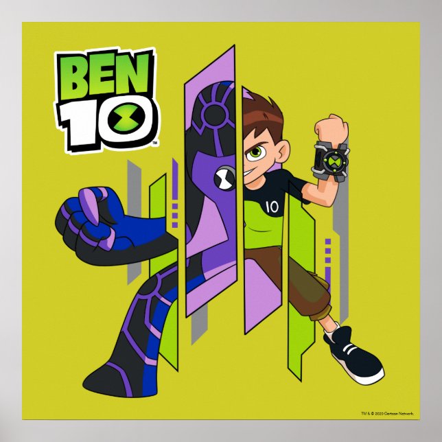 Poster Ben 10 Upgrade DNA Transformation (Frente)