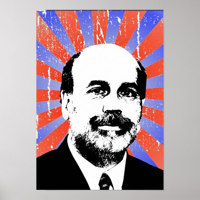 Pôster Ben Bernanke (Frente)