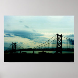 Poster Ben Franklin Bridge