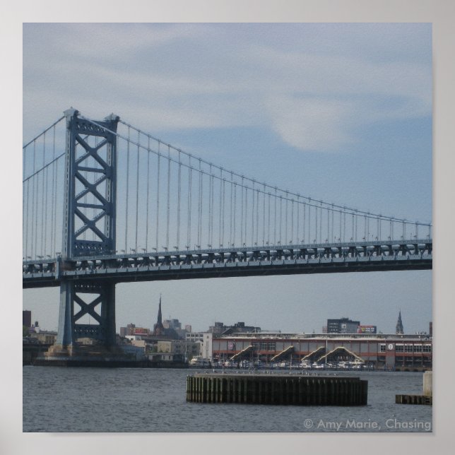 Poster Ben Franklin Bridge (Frente)