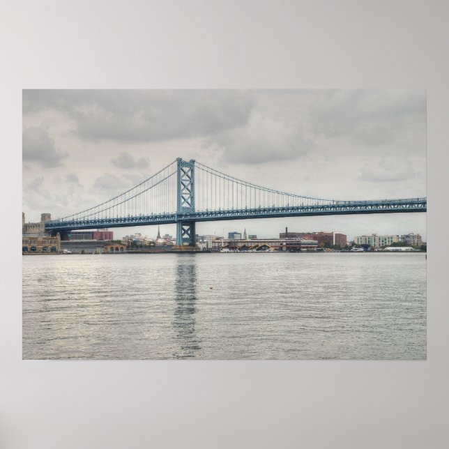 Poster Ben Franklin Bridge (Frente)