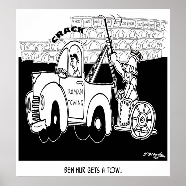 Pôster Ben Hur ganha uma taça (Frente)