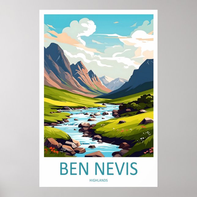 Poster Ben Nevis 1 (Frente)