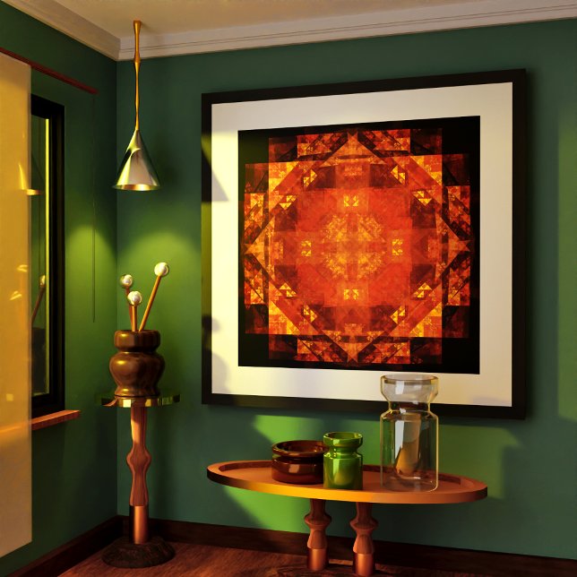 Pôster Bênção da Abstrato Art (Blessing Abstract Art Poster)