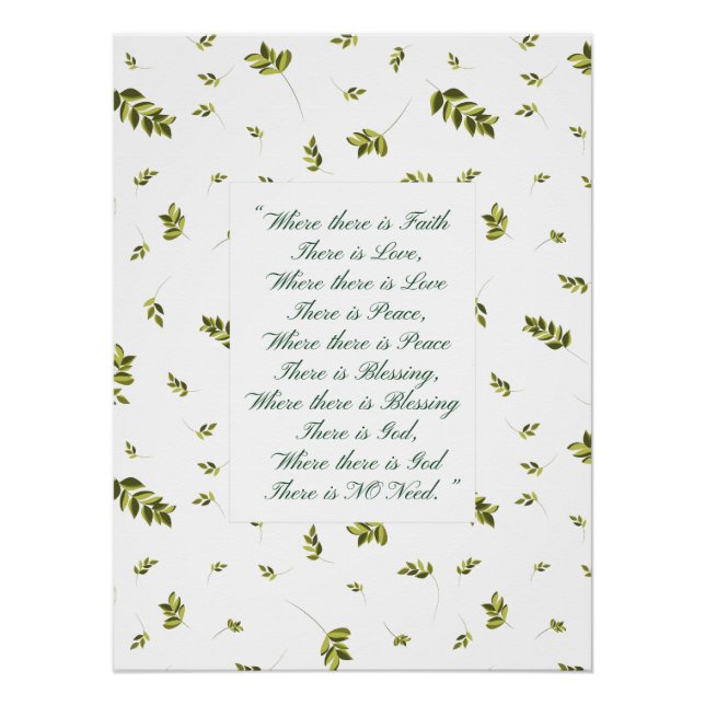 Pôster Bênção da Casa Doce Tapeçaria (Frente)