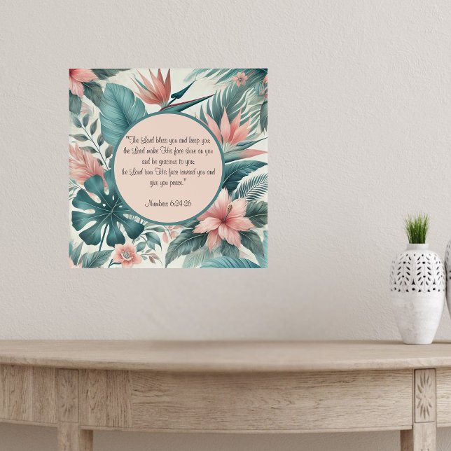 Poster Bênção da Essência Tropical (Criador carregado)