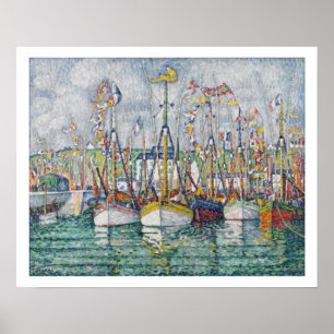 Pôster Bênção da Frota do Atum em Groix, 1923