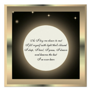 Pôster Bênção do Sono