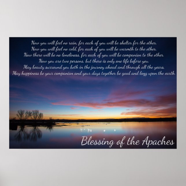 Pôster Bênção dos Apaches (Frente)