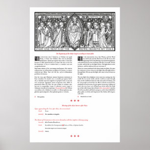 Poster Bênção e Evangelho em Massa poste dos Servidores p