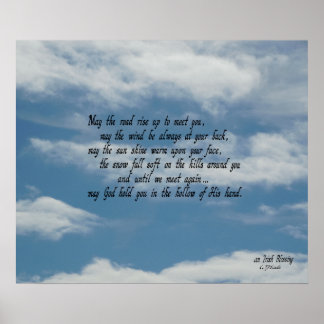 Pôster Bênção irlandesa