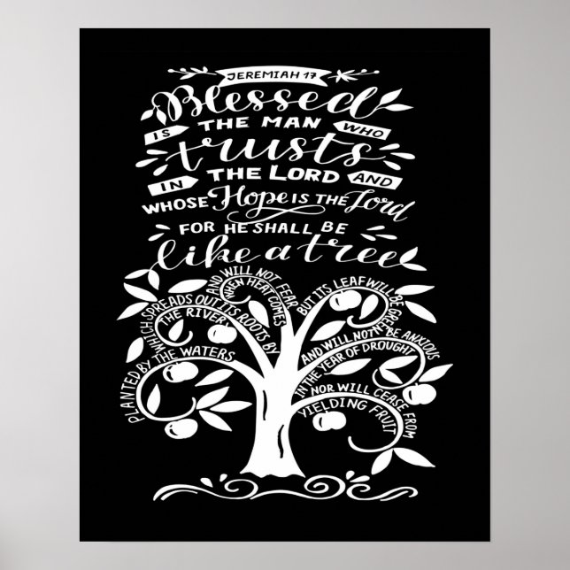 Poster Bendito Jeremiah 17 (Frente)