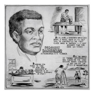 Pôster Benjamin Banneker: Cientista Negro e Revolucionári