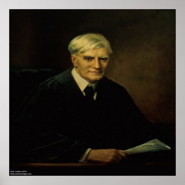 Pôster Benjamin Cardozo Sentado Em Exercício (Sem Citação (Frente)