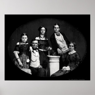 Pôster Benjamin Family Daguerreotype 1852