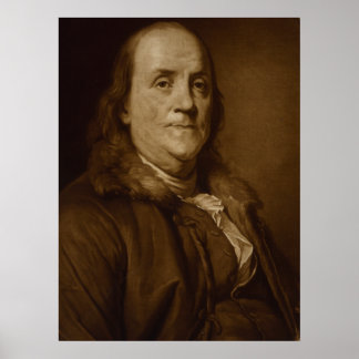 Pôster Benjamin Franklin