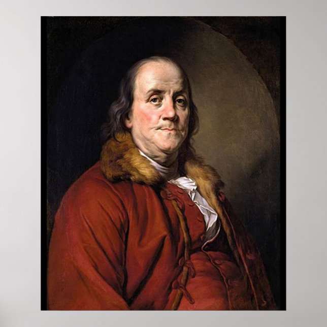 Poster Benjamin Franklin (Frente)