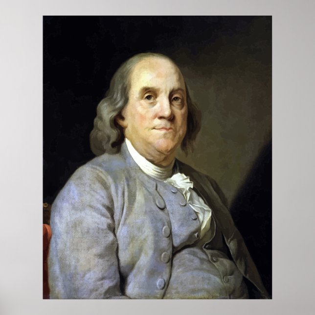 Poster Benjamin Franklin (Frente)
