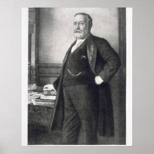 Pôster Benjamin Harrison (1833-1901), 2ó presidente de t