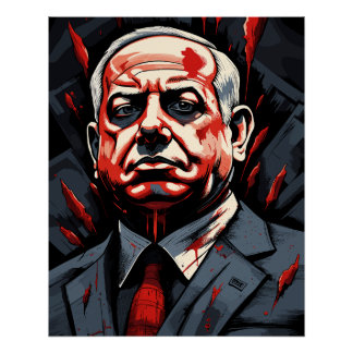 Pôster Benjamin Netanyahu