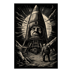 Pôster Benjamin Netanyahu Rocket