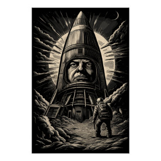 Pôster Benjamin Netanyahu Rocket