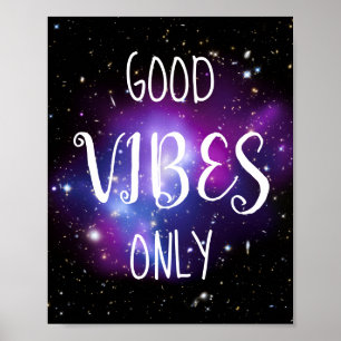 Poster Bens Celestiais Roxos Apenas