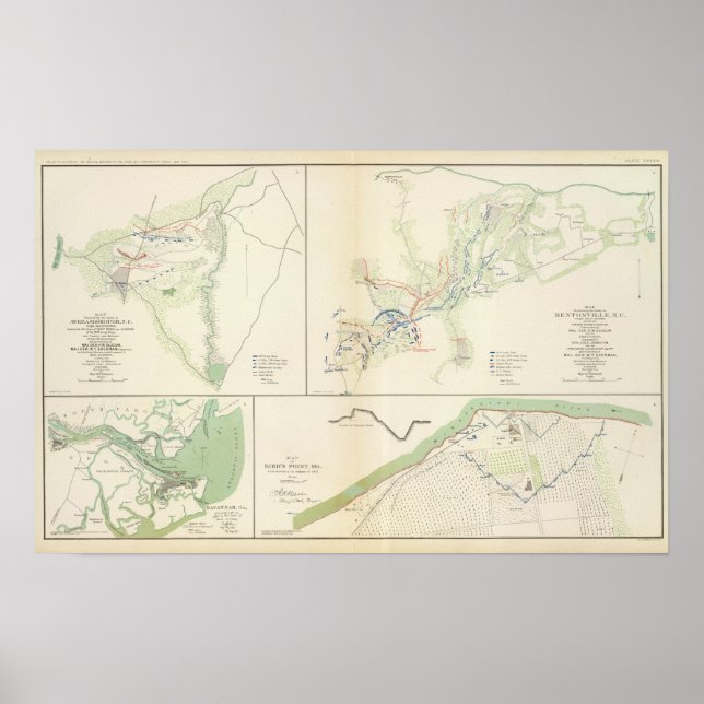 Pôster Bentonville, NC (Frente)